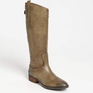 Sam Edelman Leather Penny riding boots in olive 8